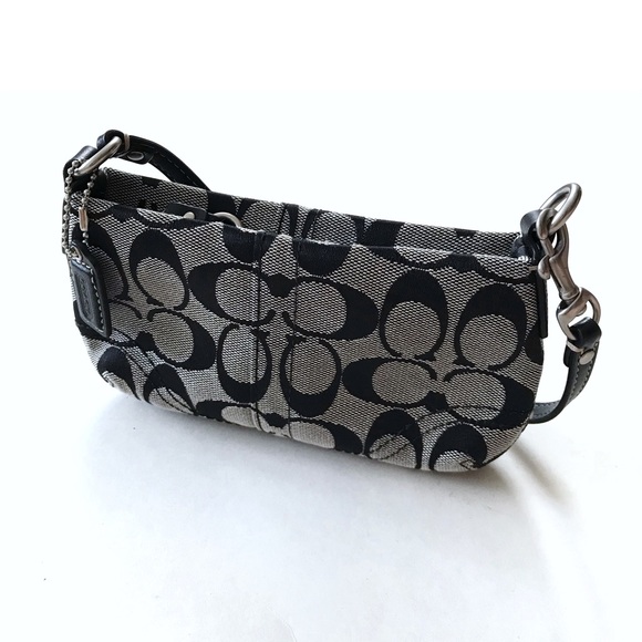 Coach Handbags - Coach Monogram Wristlet Purse Wallet